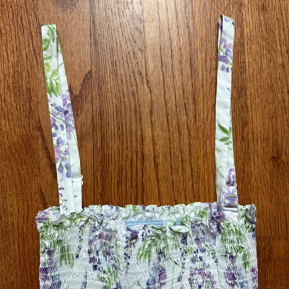 Hill House The Seraphina Midi Nap Strappy Dress in Wisteria size S - Picture 3 of 16